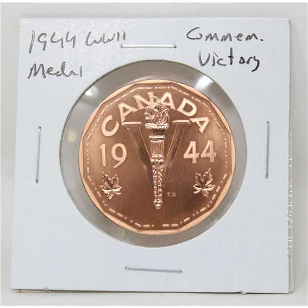 1944 WWII CANADA VICTORY COMMEM. MEDAL