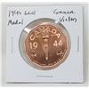 Image 1 : 1944 WWII CANADA VICTORY COMMEM. MEDAL