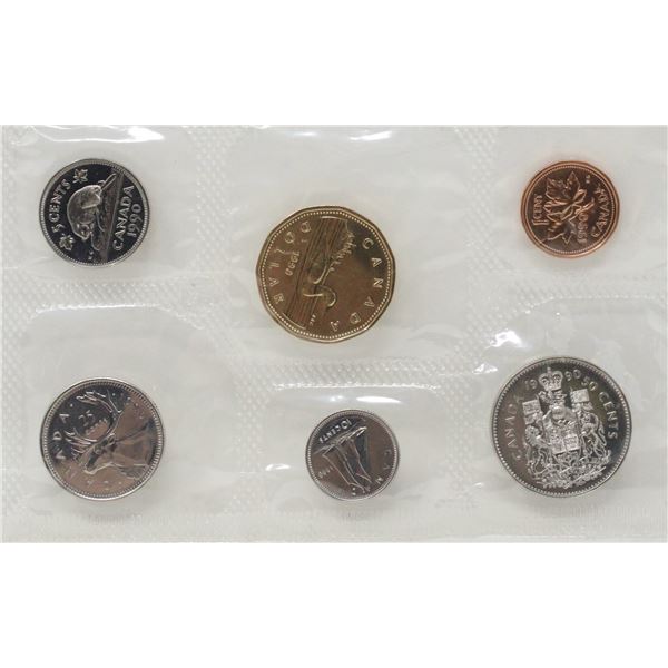 1990 RCM SEALED CANADA 6 COIN UNCIRCULATED SET