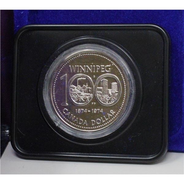 1974 CANADA DOUBLE PENNY 7 COIN SPECIMEN SET