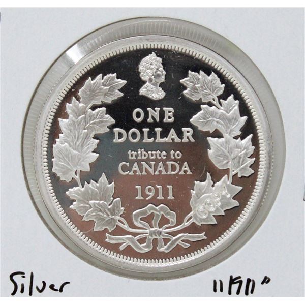 2006 FINE SILVER 1oz STAMPED COOK ISLANDS $1 PR