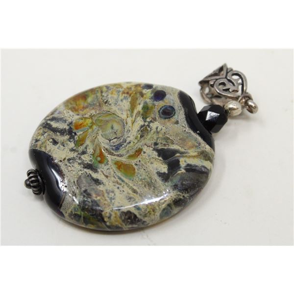 VINTAGE VENETIAN GLASS HAND CRAFTED PENDANT