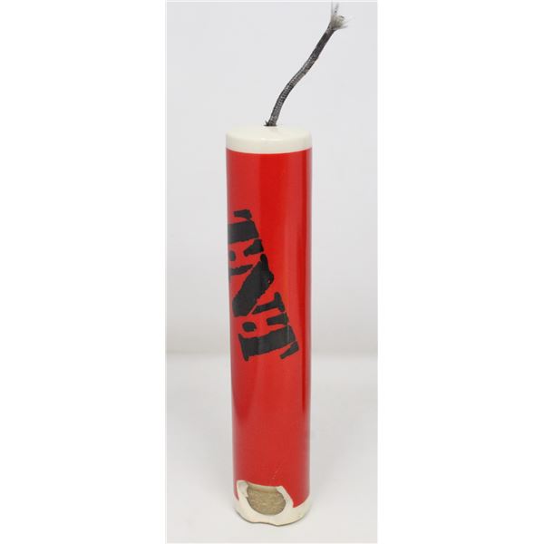 TNT DYNAMITE STICK WITH CHIP, BEER TAP HANDLE