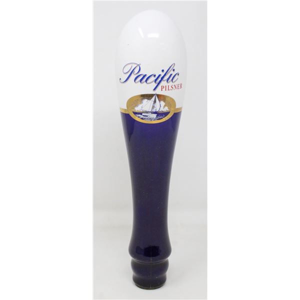 CERAMIC PACIFIC PILSNER BEER TAP HANDLE