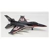 Image 1 : METAL TOP GUN F-16 RACING COLLECTIBLE MODEL JET