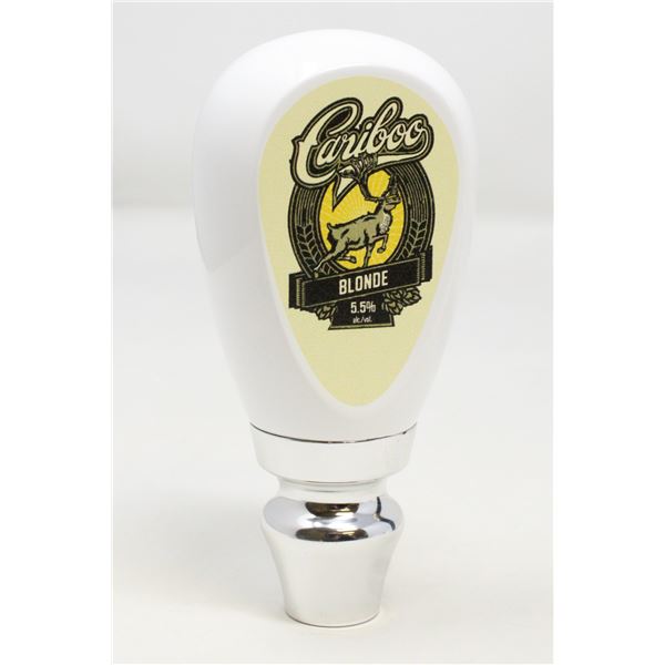 CARIBOU BLONDE SSX  BEER TAP HANDLE