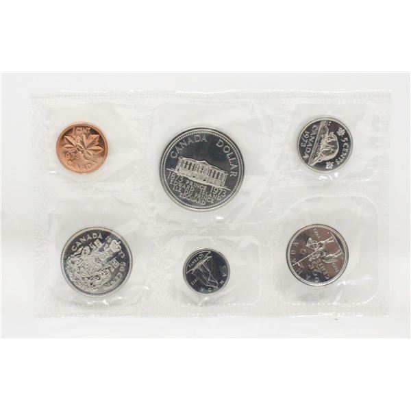 1973 RCMP 25c CANADA 6 COIN PROOFLIKE SET SEALED