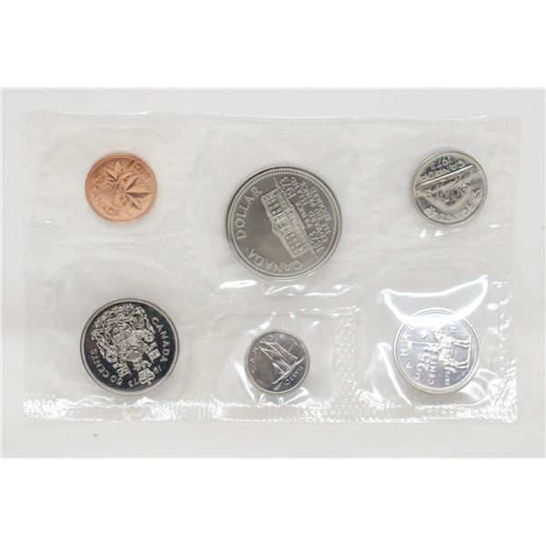 1973 RCMP 25c CANADA 6 COIN PROOFLIKE SET SEALED