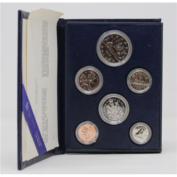 1982 CANADA 6 COIN SPECIMEN FINISH SET IN HOLDER