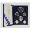 Image 1 : 1983 CANADA 6 COIN SPECIMEN FINISH SET IN HOLDER