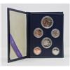 Image 1 : 1981 CANADA 6 COIN SPECIMEN FINISH SET IN HOLDER