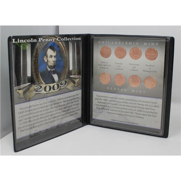 2009 USA COMMEM. LINCOLN PENNY COLLECTION BOOK