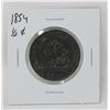 Image 1 : 1854 BANK OF UPPER CANADA HALF PENNY TOKEN