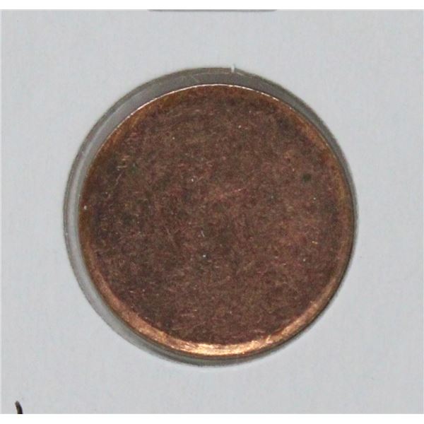 CANADA 1 CENT BLANK PLANCHET COIN BU CONDITION