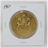 Image 1 : 1967 $20 GOLD COIN MONUMENT SUDBURY MEDAL