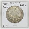 Image 1 : 1780 SILVER LARGE AUSTRIA MARIA THERSA THALER