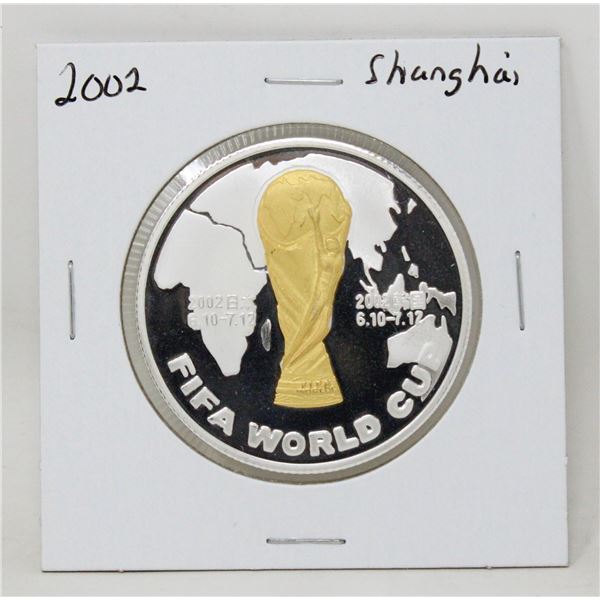 2002 SHANGHAI FIFA WORLD CUP MEDALLION