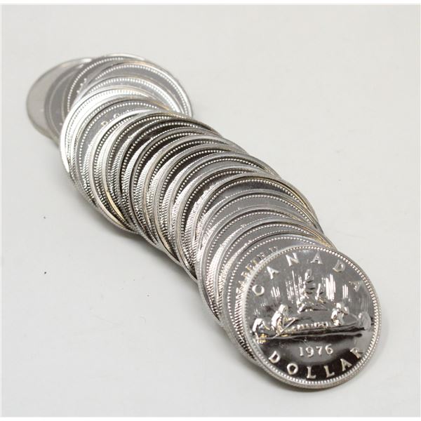 x22 CANADA OLD NICKEL $1 SPECIMEN FINISH COINS