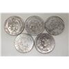 Image 1 : x5 VARIOUS MEXICO COLLECTORS COINS/TOKENS REPRO