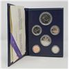 Image 1 : 1981 CANADA 6 COIN SPECIMEN FINISH SET IN HOLDER