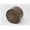 Image 1 : UNIQUE 1877 USA INDIAN HEAD 1c METAL COIN BANK