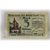 Image 1 : 1923 POST WWI GERMANY 5 MILLION MARKS NOTE