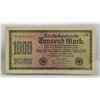 Image 1 : 1922 POST WWI GERMANY 1000 MARKS NOTE