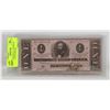 Image 1 : 1863 CONFEDERATE  STATES OF AMERICA CIVIL WAR $1