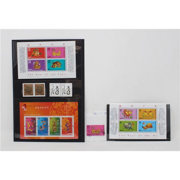 VARIOUS LOT OF CHINESE STAMPS COLLECTION