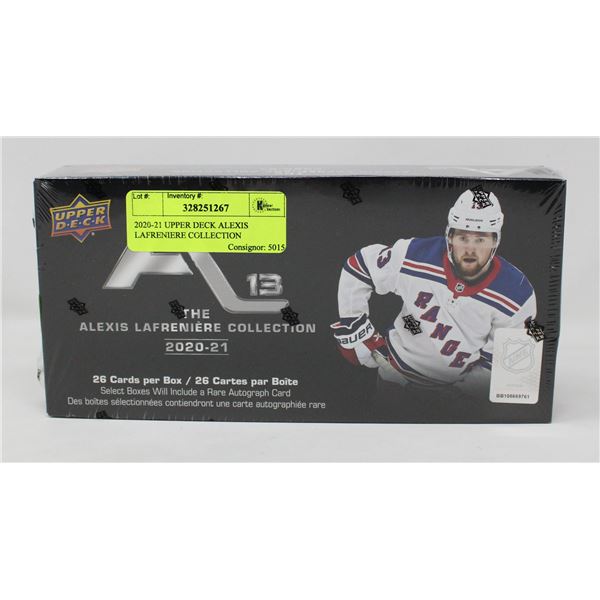 2020-21 UPPER DECK ALEXIS LAFRENIERE COLLECTION