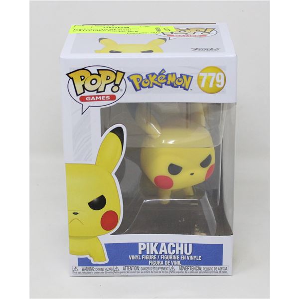 POKEMON POP PIKACHU COLLECTIBLE FIGURE, NEW