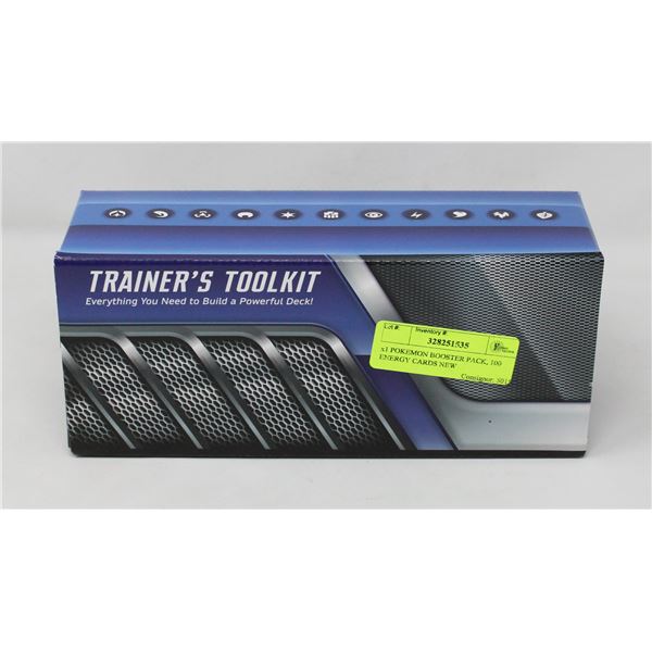 x1 POKEMON BOOSTER PACK, 100 ENERGY CARDS NEW