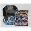 Image 1 : x2 POKEMON BOOSTER PACKS IN COLLECTORS TIN, NEW