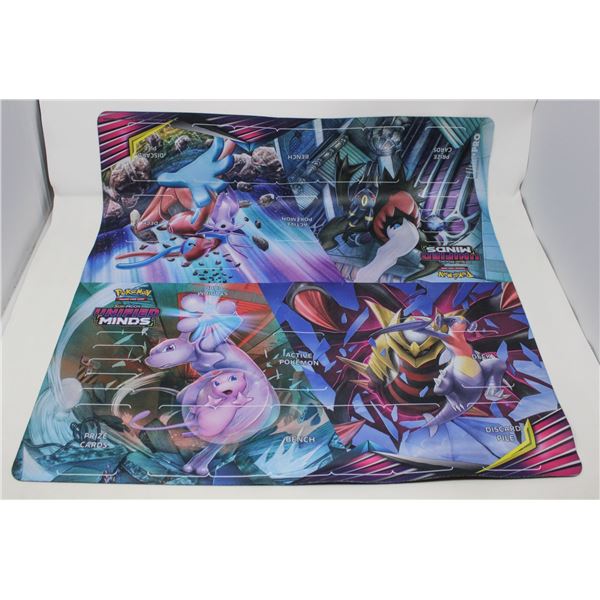POKEMON LARGE UNIFIED MINDS PLAY MAT - NEW