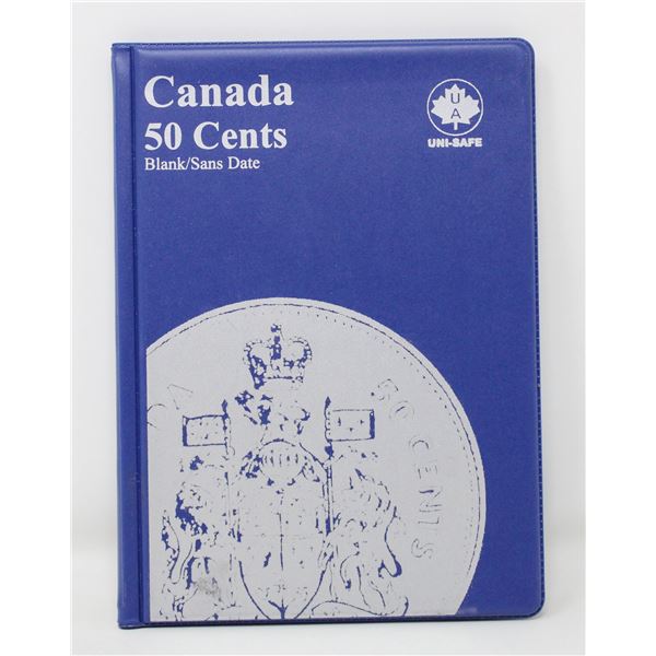 SIX CANADIAN (80% SILVER) HALF DOLLARS IN GREAT SHAPE IN