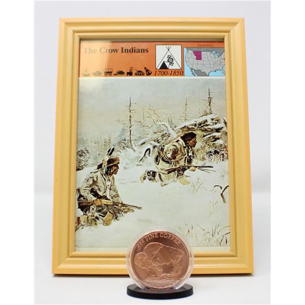 1-OZ BUFFALO COPPER ROUND COMES WITH