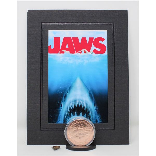 1-OZ MEGALODON COPPER ROUND SOLD WITH