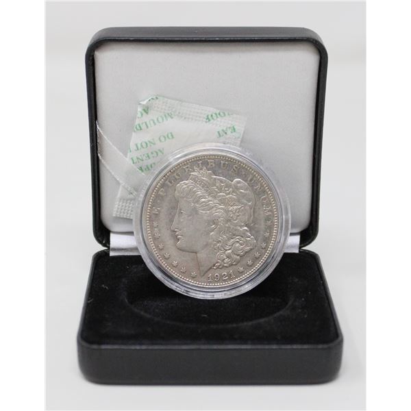 1921 SILVER MORGAN DOLLAR COMES WITH