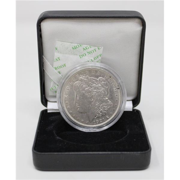 1921 SILVER MORGAN DOLLAR COMES WITH