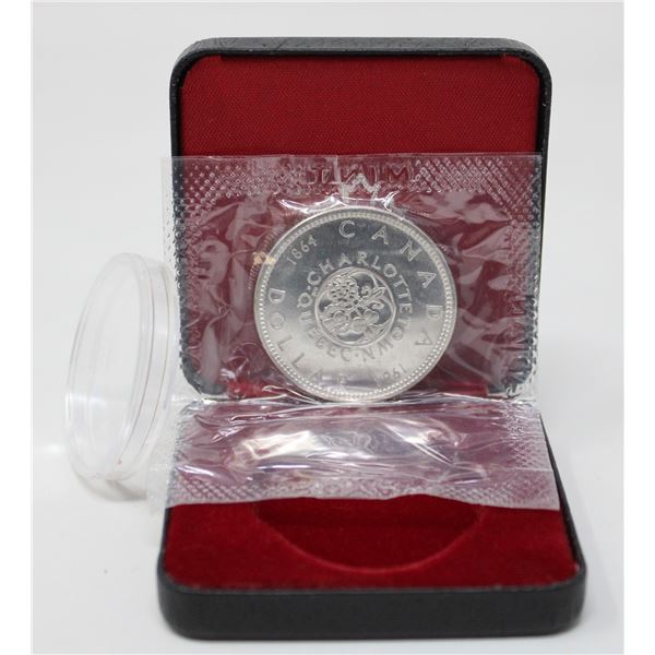 1964 CANADIAN SILVER DOLLAR STILL IN MINT BAG
