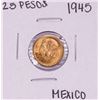 Image 1 : 1945 Mexico Dos Y Medio Pesos Gold Coin