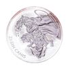 Image 1 : 2018 Republic of Korea 1 Clay 1 Troy Ounce .999 Fine Silver Round