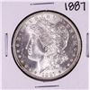Image 1 : 1887 $1 Morgan Silver Dollar Coin