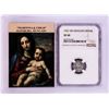 Image 1 : 1551 KB Hungary Denar 'Madonna and Child' Coin NGC XF40 With Story Box