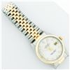 Image 6 : Rolex Men's Two Tone Mother Of Pearl VS Diamond Datejust Wristwatch