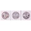 Image 2 : Lot of (3) 1996 $1 American Silver Eagle Coins