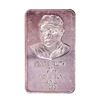 Image 1 : 1973 Babe Ruth Sports Ingots 1 Troy Ounce .999 Fine Silver Art Bar