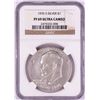Image 1 : 1976-S $1 Proof Eisenhower Silver Dollar Coin NGC PF69 Ultra Cameo