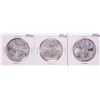 Image 1 : Lot of (3) 1996 $1 American Silver Eagle Coins