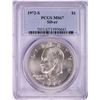 Image 1 : 1972-S $1 Eisenhower Silver Dollar Coin PCGS MS67